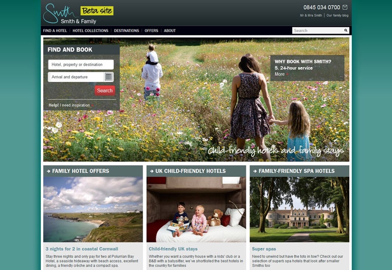 Smith & Family homepage